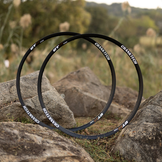 CTR X280 Carbon XC Rims — 280g Ultralight Asymmetric 29" Set (Hookless, 28H)